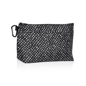 Thirty One Cool Clip Thermal Zipper Pouch in Lil’ Scribble Black and White